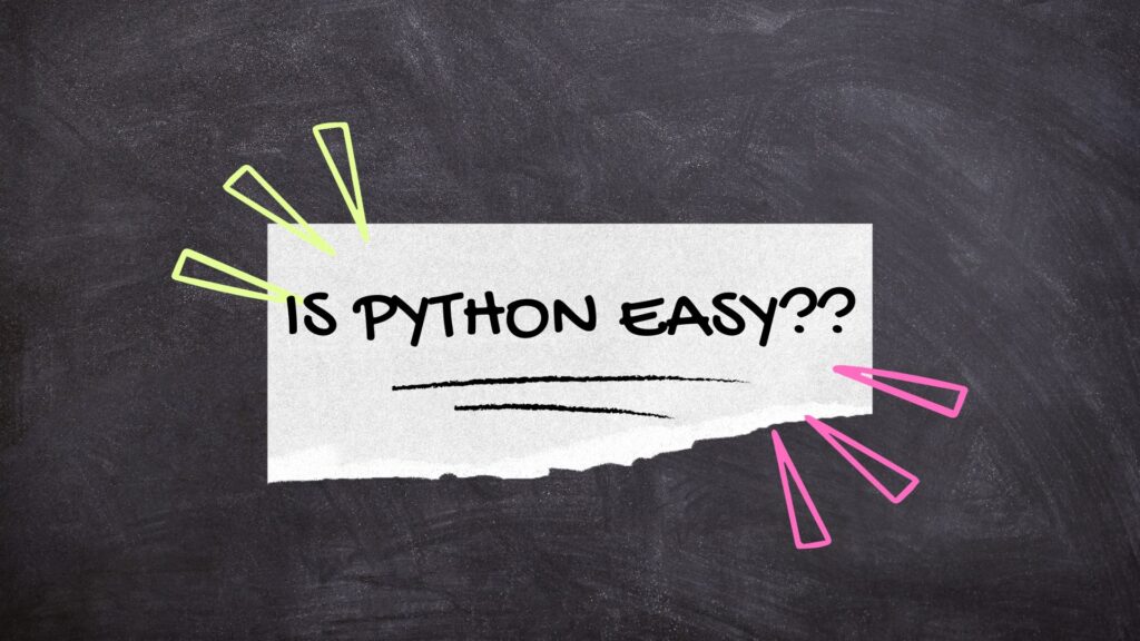 how hard is it to learn python
